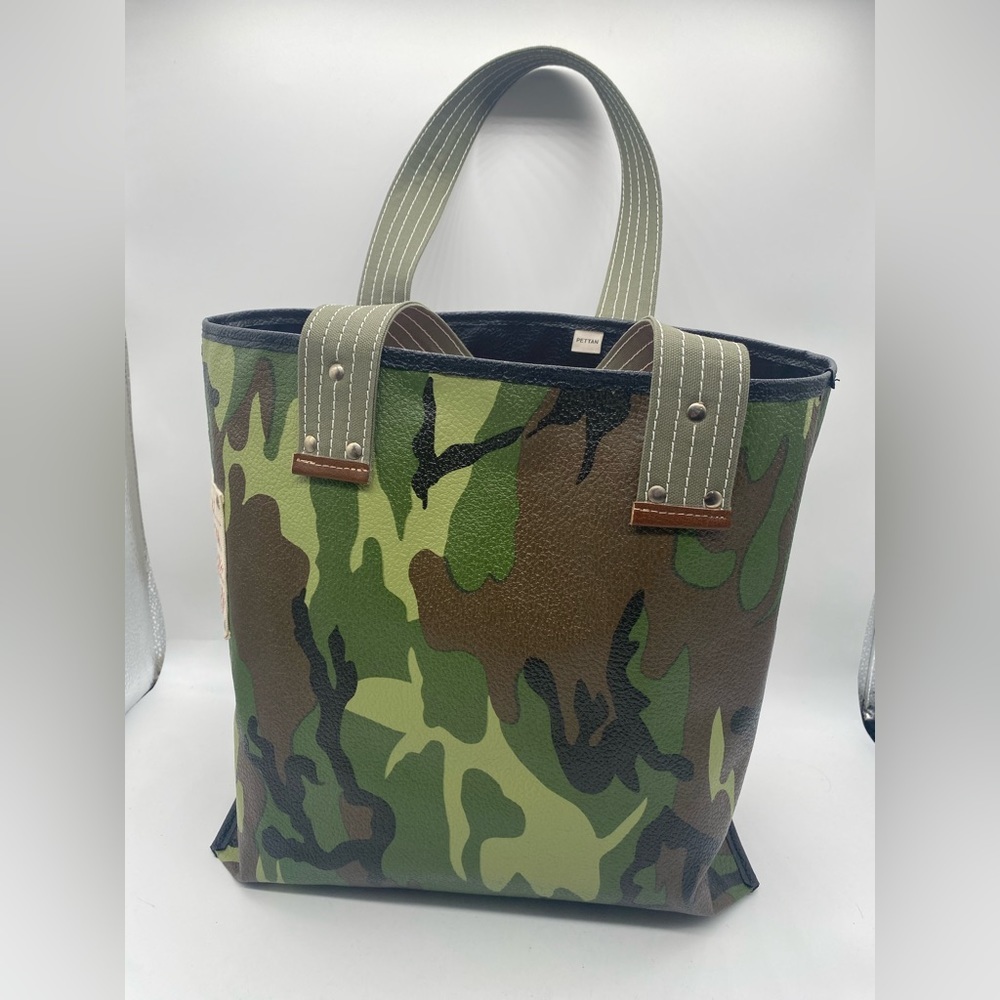 Handmade Camouflage Unisex Multipurpose Tote Bag